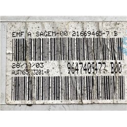 CITROËN XSARA PICASSO Multifunkciós Kijelző