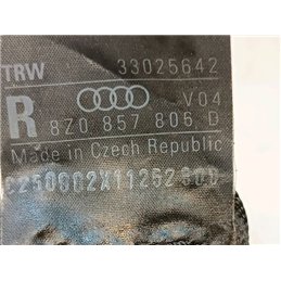 AUDI A2 Jobb hátsó Biztonsági Öv
