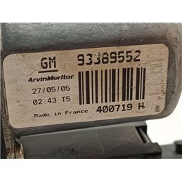 OPEL MERIVA A Jobb első Ablakemelő Motor