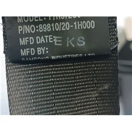 KIA CEED Jobb hátsó Biztonsági Öv