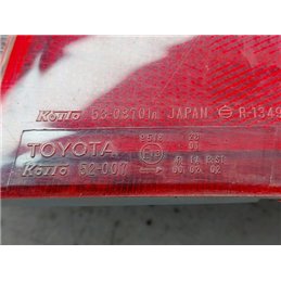 TOYOTA YARIS Jobb Hátsó Lámpa