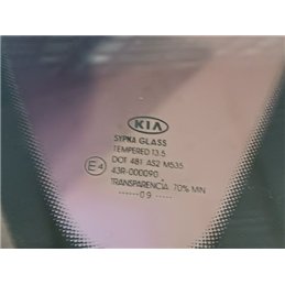 KIA CEED Jobb C Oszlop Oldalablak Üveg