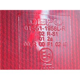 DACIA LOGAN Bal Hátsó Lámpa