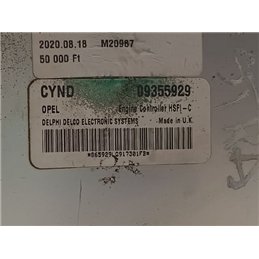 OPEL ASTRA G Motorvezérlő
