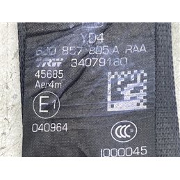 SEAT IBIZA IV Jobb hátsó Biztonsági Öv