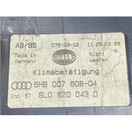 AUDI A3 Fűtéskapcsoló (digit klímás)