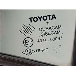 TOYOTA YARIS Bal első Fixüveg (Ajtóban)
