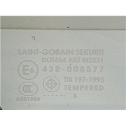 MAZDA 3 Jobb hátsó Fixüveg (Ajtóban)