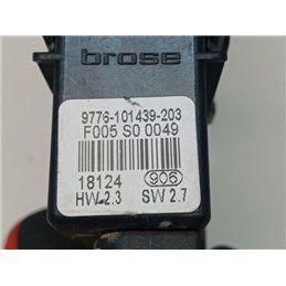 SEAT LEON Bal hátsó Ablakemelő Motor