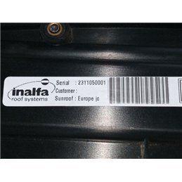 OPEL MERIVA A Tetőablak