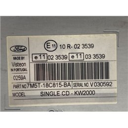 FORD FOCUS II Rádió / CD