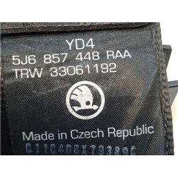 SKODA FABIA II Jobb hátsó Biztonsági Öv