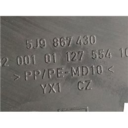 SKODA FABIA II Jobb hátsó Csomagtér Burkolat (Műanyag)