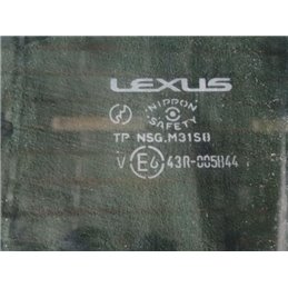 LEXUS IS Bal hátsó Ablak