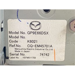 MAZDA 6 Rádió / CD