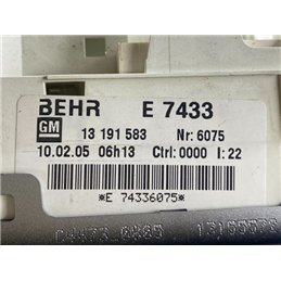 OPEL MERIVA A Fűtéskapcsoló