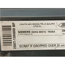 FORD FIESTA V Biztosítéktábla Utastér