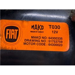 FIAT LINEA Első Ablaktörlő Szerkezet Motorral