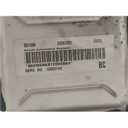 OPEL ZAFIRA A Motorvezérlő