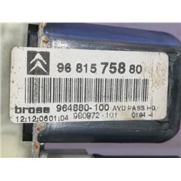 CITROËN C4 Jobb első Ablakemelő Motor