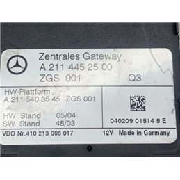 MERCEDES-BENZ E-CLASS Központizár Elektronika