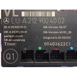 MERCEDES-BENZ GLK-CLASS Bal első Ajtó Vezérlőegység