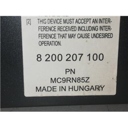 RENAULT ESPACE IV CD / DVD Tár