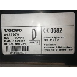 VOLVO V70 Telefon Elektronika