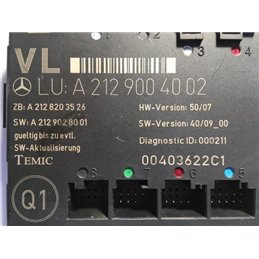 MERCEDES-BENZ E-CLASS Bal első Ajtó Vezérlőegység