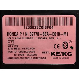 HONDA ACCORD Bluetooth Elektronika