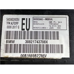 BMW 3 E46 Bal Oldallégzsák