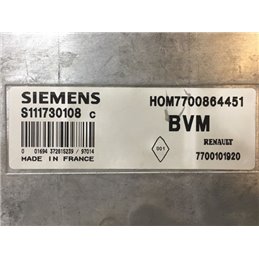 RENAULT MEGANE I Motorvezérlő