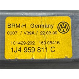 VW BORA Bal hátsó Ablakemelő Motor