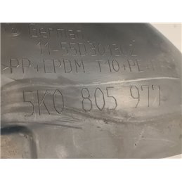 VW GOLF VI Bal első Dobbetét (Kerékjárati, Műanyag)