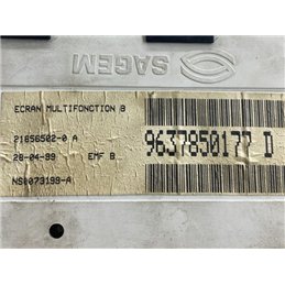 PEUGEOT 406 Multifunkciós Kijelző