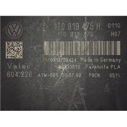 VW GOLF VI Tolatóradar Elektronika