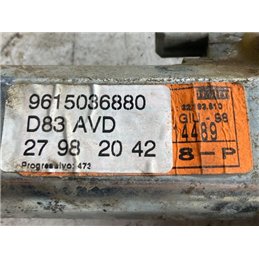 PEUGEOT 407 Jobb első Ablakemelő Szerkezet (Elektromos)