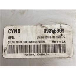 OPEL ASTRA G Motorvezérlő