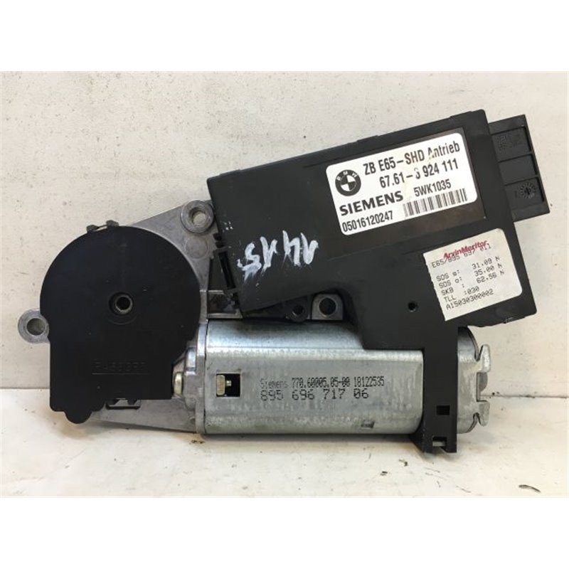 BMW 7 Tetőablak Motor