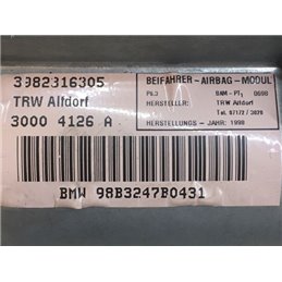 BMW 5 E39 Utasoldali Légzsák