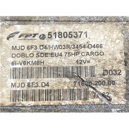 FIAT DOBLO Motorvezérlő