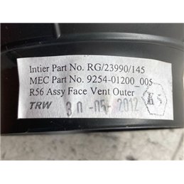 MINI HATCHBACK Jobb Szellőző