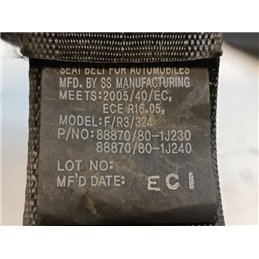 HYUNDAI i20 Jobb első Biztonsági Öv