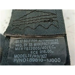 HYUNDAI i20 Bal hátsó Biztonsági Öv