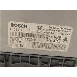 PEUGEOT 307 Motorvezérlő