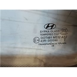 HYUNDAI i20 Jobb hátsó Ablak