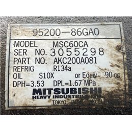 SUZUKI IGNIS II Klímakompresszor