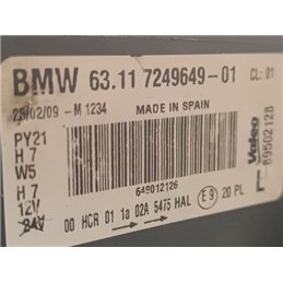 BMW 1 Bal Fényszóró