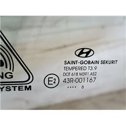 HYUNDAI I30 Bal első Ablak