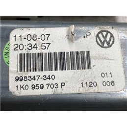 VW GOLF V Bal hátsó Ablakemelő Szerkezet (Elektromos)